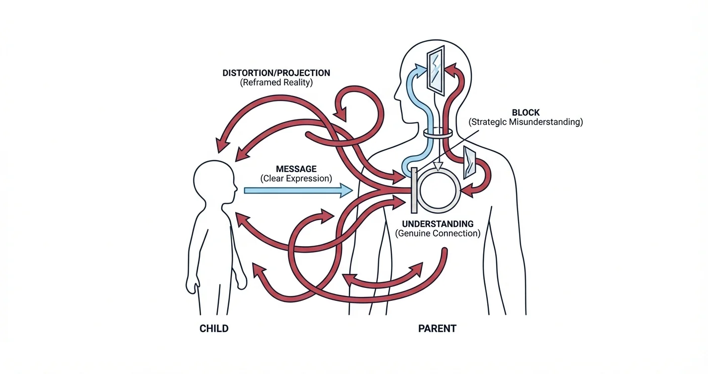 Narcissistic and Emotionally Immature Parents — Communication Manipulation Patterns
