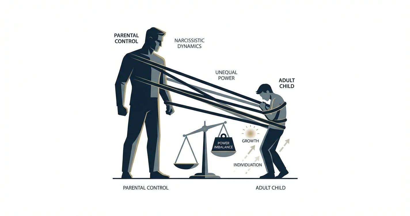 Narcissistic Parent Dynamics and Power Imbalance in Relationships