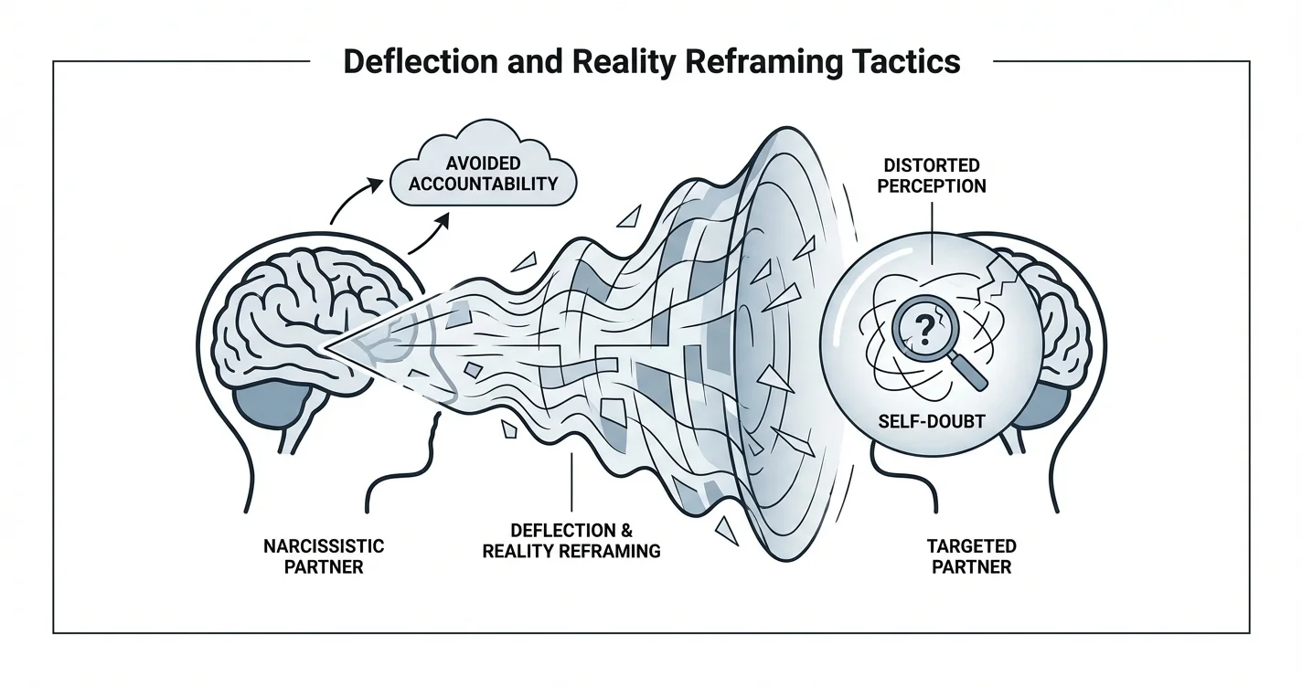 Narcissistic Relationships — Deflection and Reality Reframing Tactics