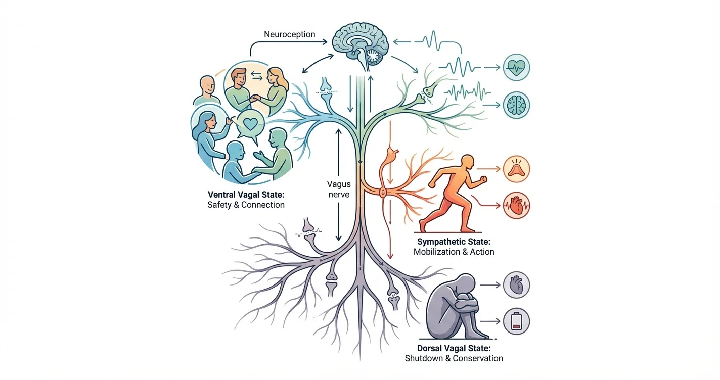 Polyvagal Theory by Stephen Porges for Understanding Stress