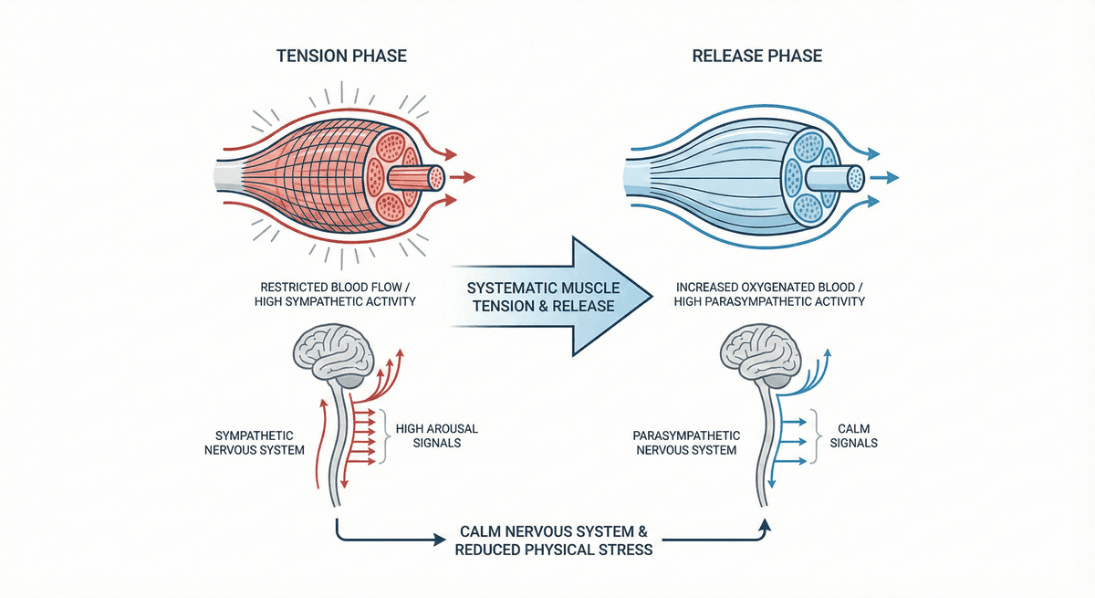Progressive Muscle Relaxation for Stress Reduction