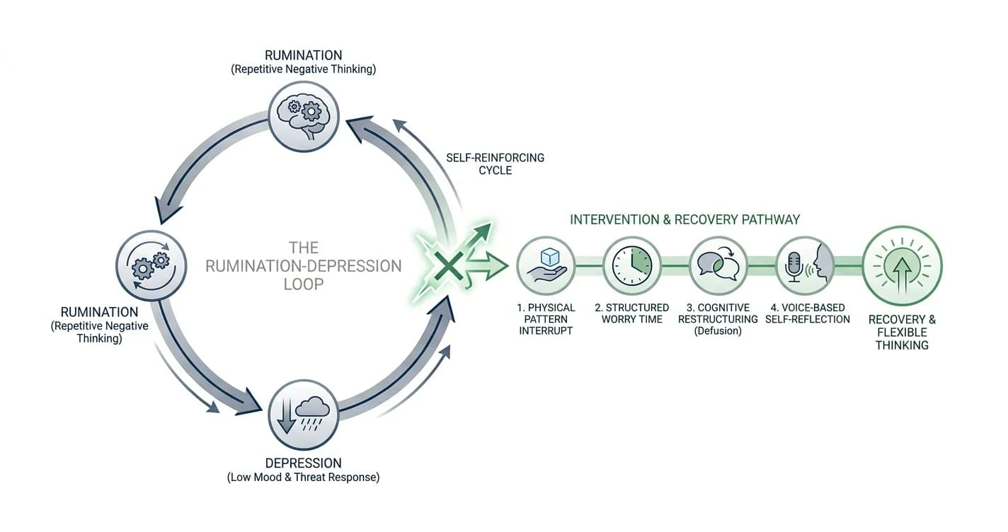 Rumination and Depression: How to Break the Loop (2026)