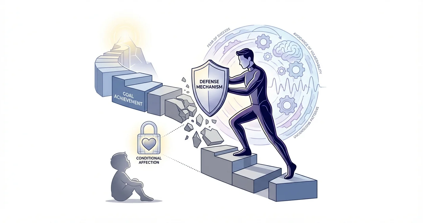 Self-Sabotage as Defense Mechanism and Conditional Love