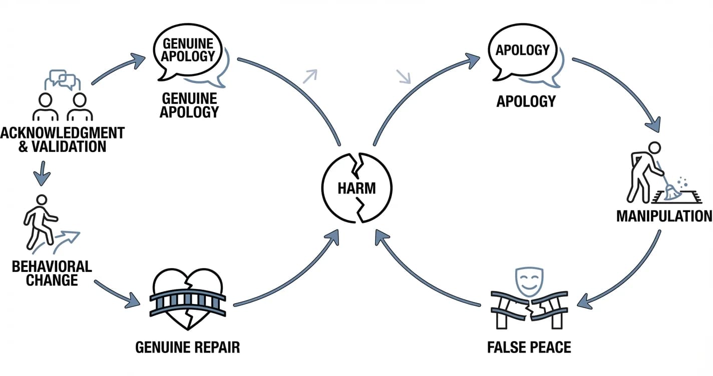Toxic Family Apology Dynamics: How to Navigate False Peace