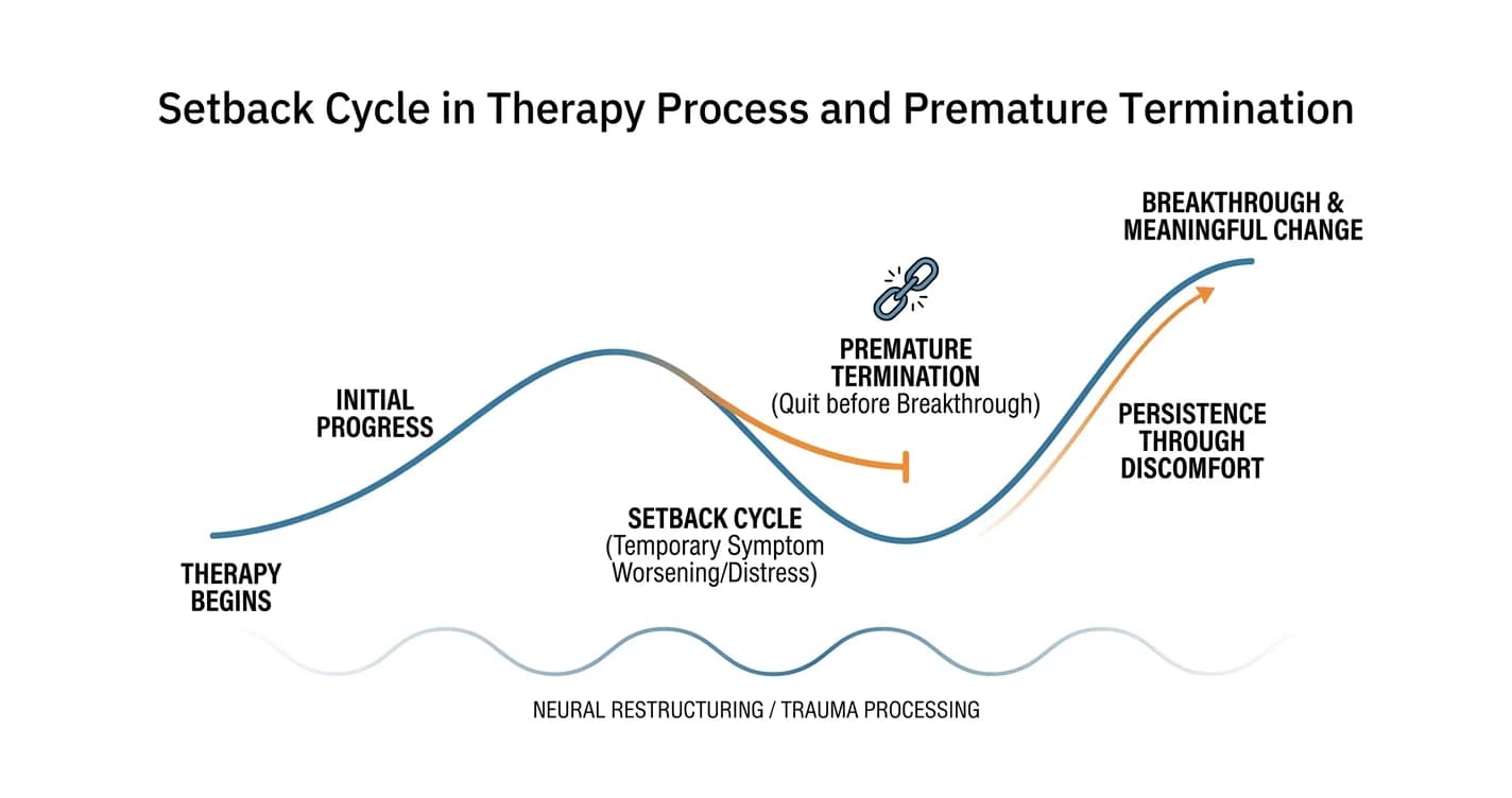 Understanding the Setback Cycle in Therapy Process and Premature Termination