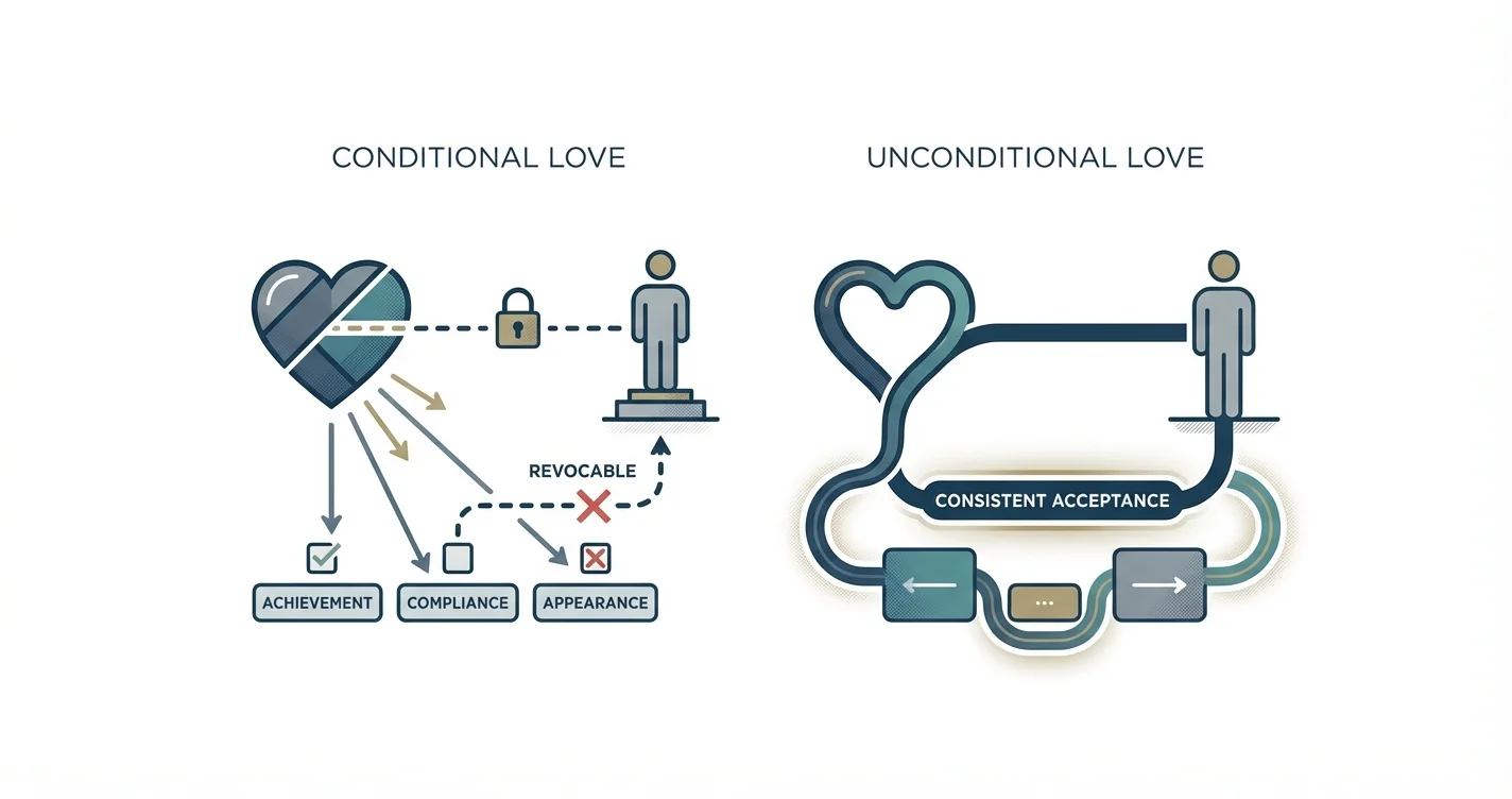 Conditional Love vs Unconditional Love: Meaning, Signs & Psychology