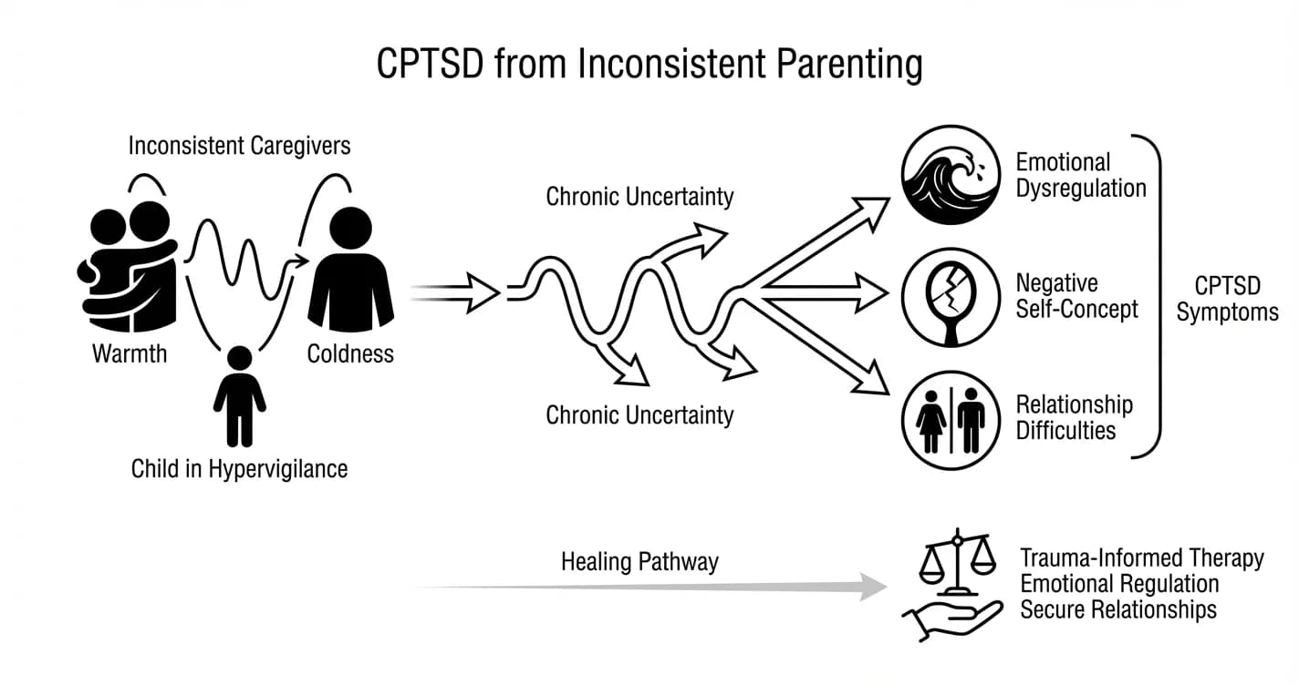 What is CPTSD from Inconsistent Parenting and How to Heal