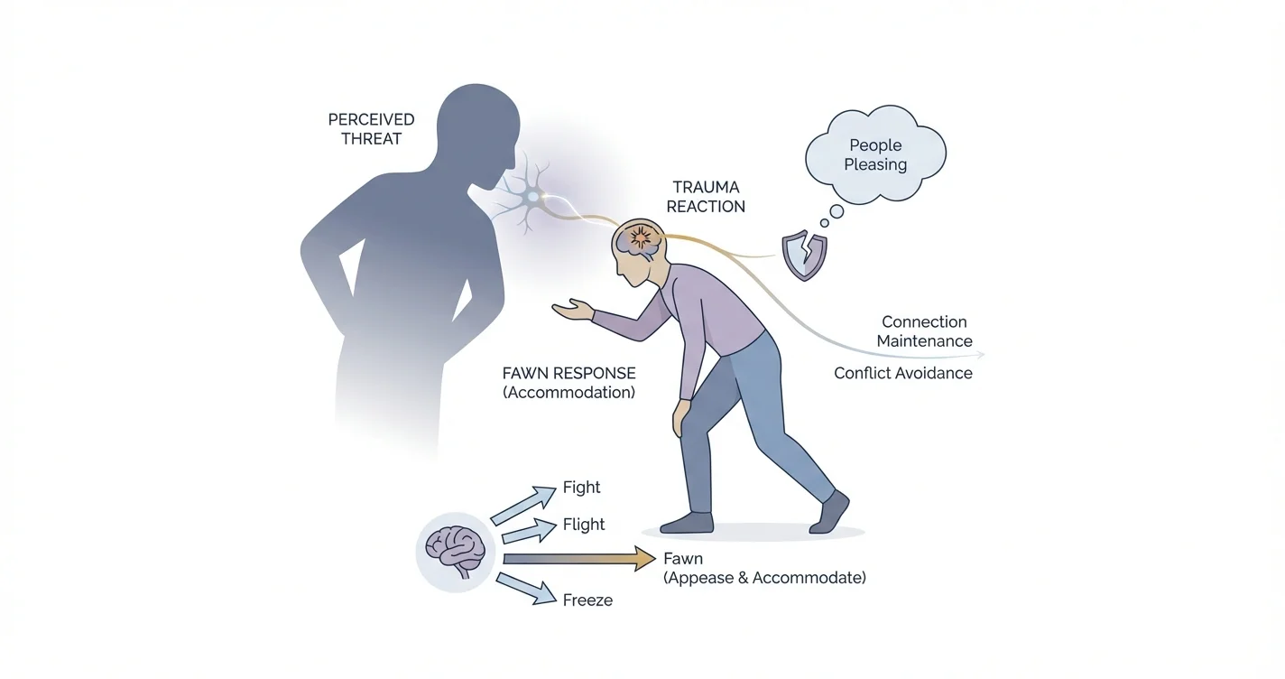 What is Fawn Response: People Pleasing as Trauma Reaction